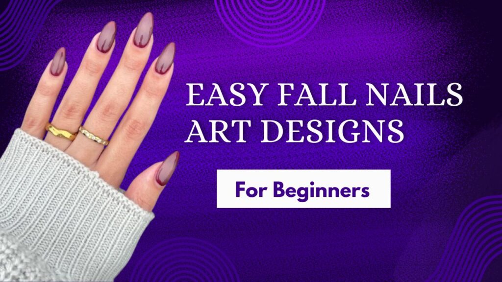 Fall nails art design